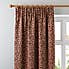 Willow Red Pencil Pleat Curtains  undefined
