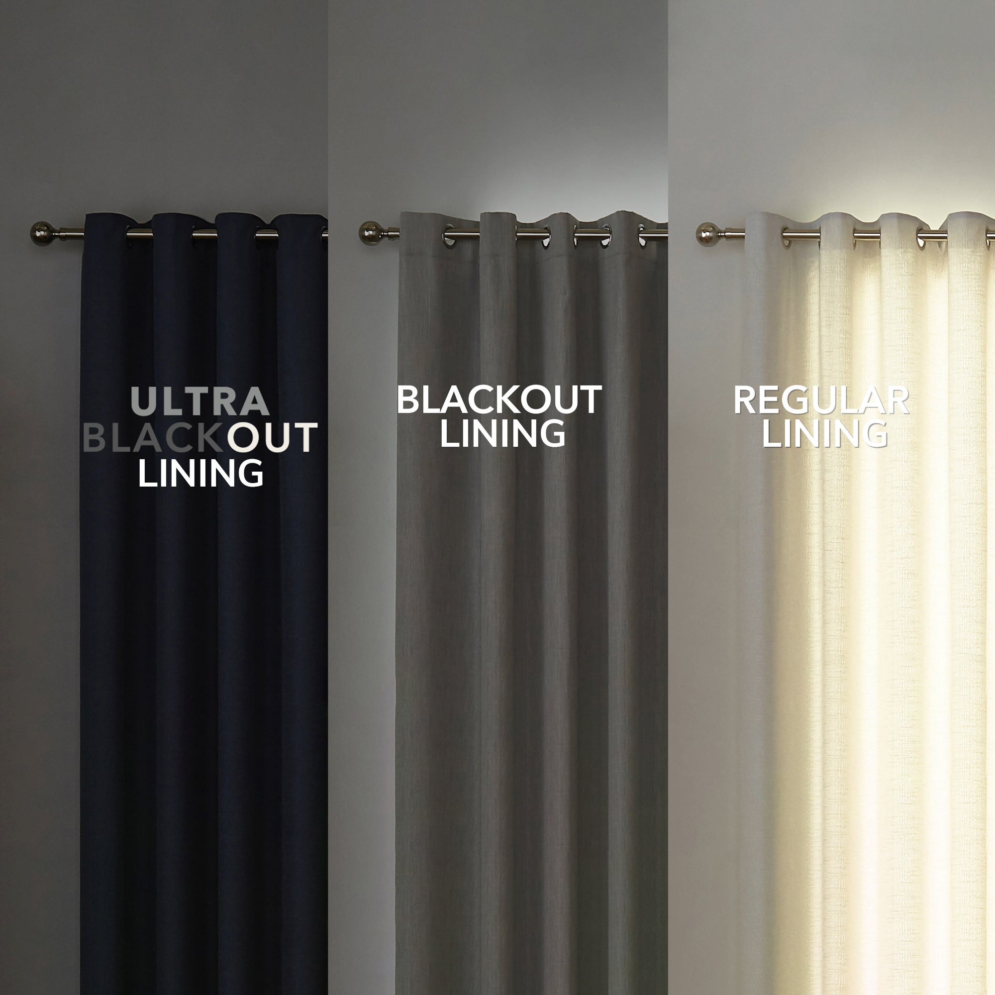 Nova Grey Blackout Pencil Pleat Curtains | Dunelm