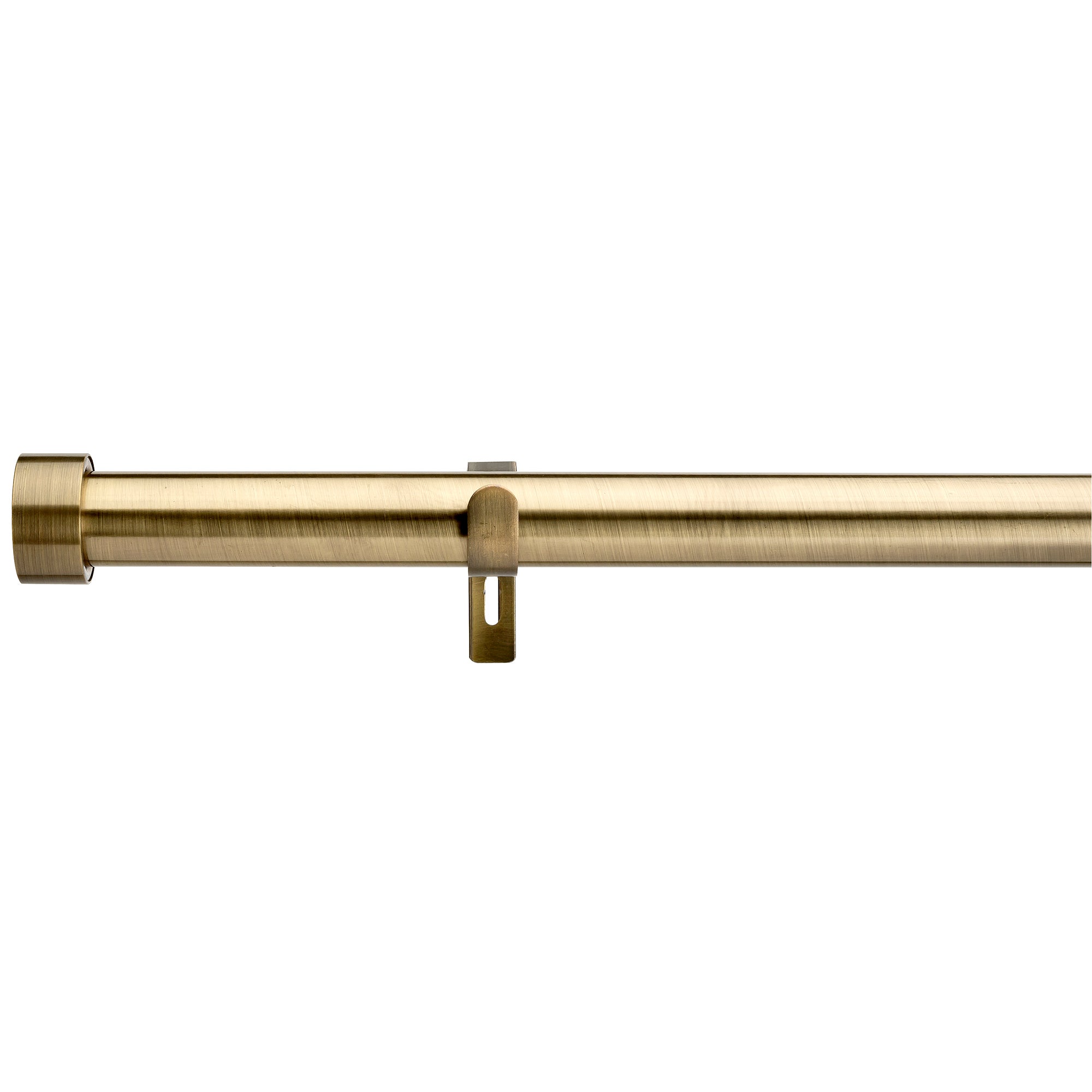 Trinity Metal Eyelet Curtain Pole Gold