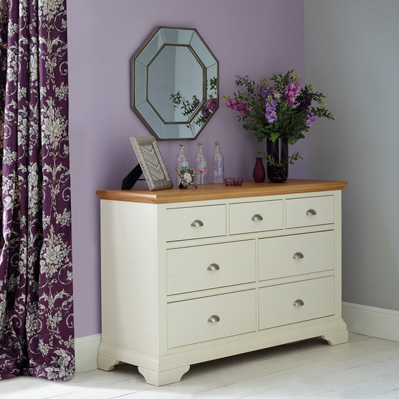 Beaded Octagon Wall Mirror