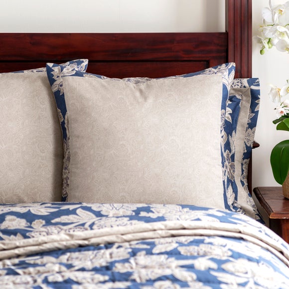 Dorma hydrangea blue oxford pillowcase best sale