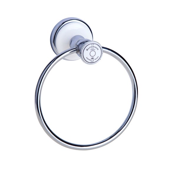 silver towel ring