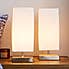 Charlotte Touch Dimmable Cream Table Lamps Cream