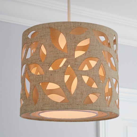 orange lamp shade dunelm