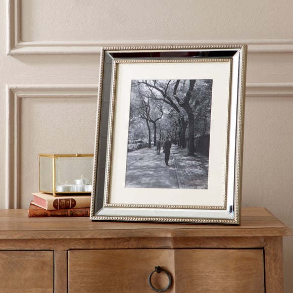 Dorma Champagne Mirrored Photo Frame 10 