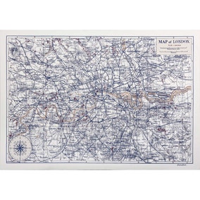 London Map Canvas