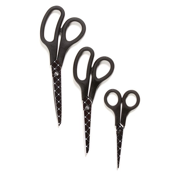 Black Queen of Everything Pack of 3 Scissors Black