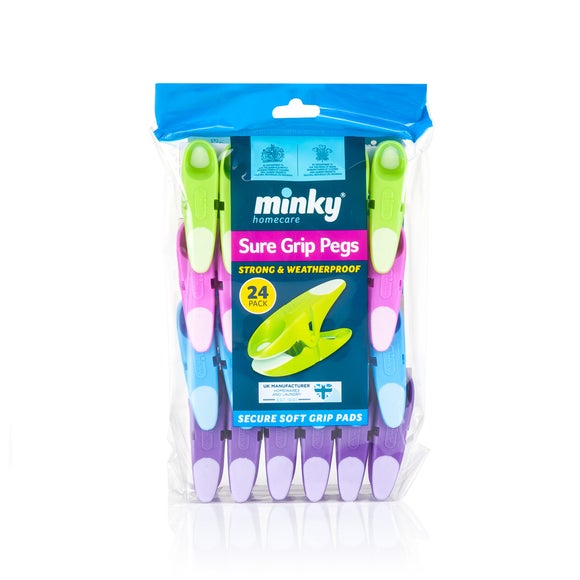 Minky Sure Grip Pegs Dunelm