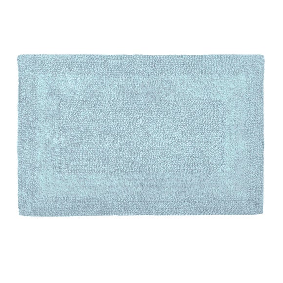 duck egg blue bath mat set