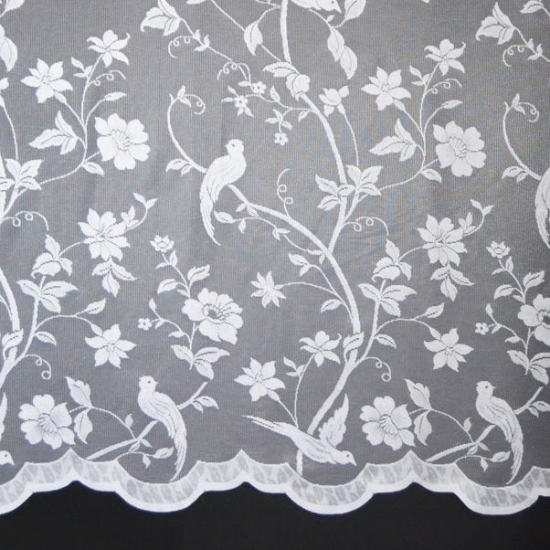Paradise Birds Lace Fabric Dunelm Paradise Birds Lace Fabric Dunelm, Bird Design Lace Curtains