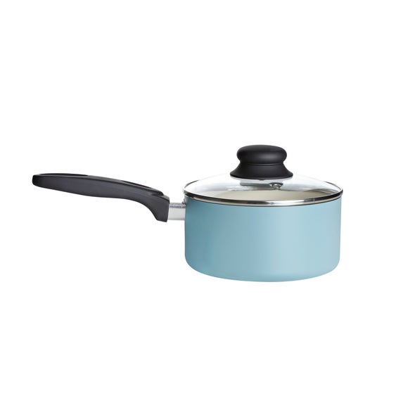 £8.00 for Brabantia minty 16cm saucepan mint blue dealdirect.co.uk
