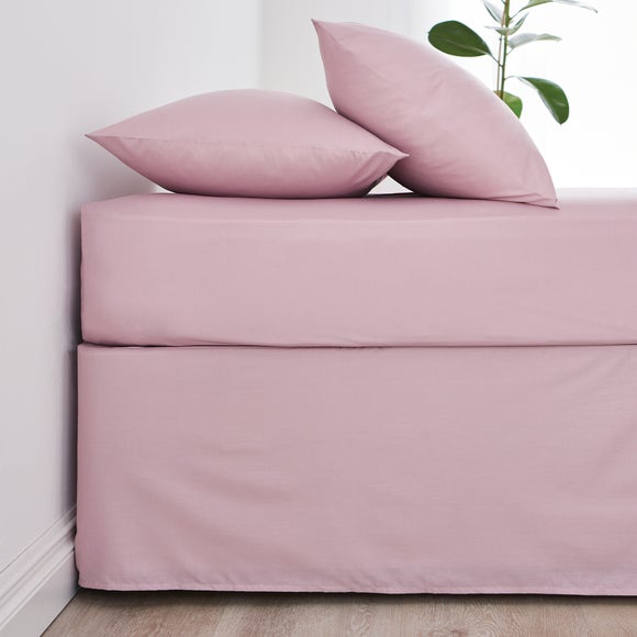Non Iron Plain Fitted Sheet Dunelm