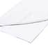 Dorma 500 Thread Count 100% Cotton Sateen Plain Flat Sheet White undefined