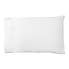Dorma 500 Thread Count 100% Cotton Satin Plain Cuffed Pillowcase White