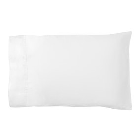Dorma 500 Thread Count 100% Cotton Satin Plain Cuffed Pillowcase