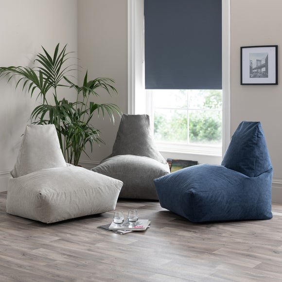 dunelm grey bean bag