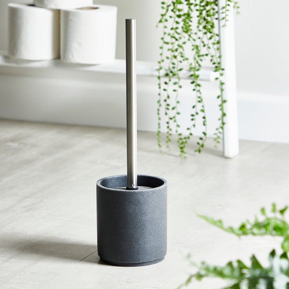 Grey toilet brush holder new arrivals