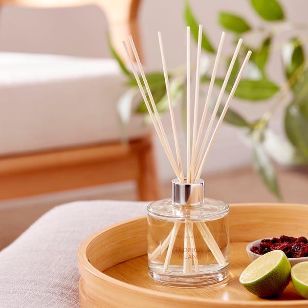 Tropical Island Reed Diffuser Clear undefined