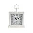 Large White Mantel Clock White
