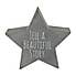 Tell a Beautiful Story Star Grey Plaque Grey