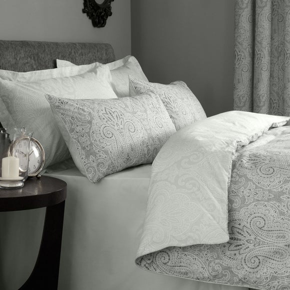 dunelm black and grey bedding