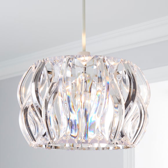 Dunelm crystal ceiling deals lights