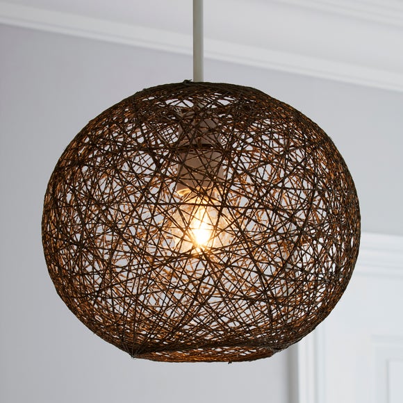 abaca ball shade