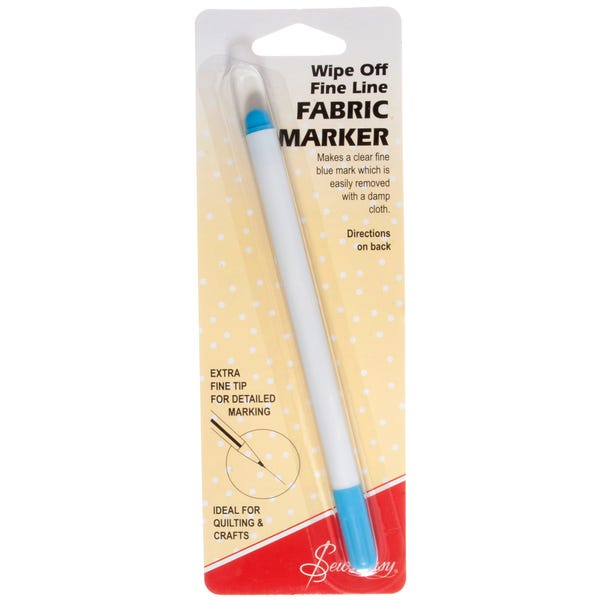 Sew Easy Fine Line Fabric Marker Blue