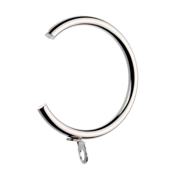 Pack of 6 28mm Bay Pole Passover Curtain Rings