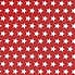 By the Metre Red Stars PVC