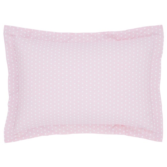 polka dot pillowcase
