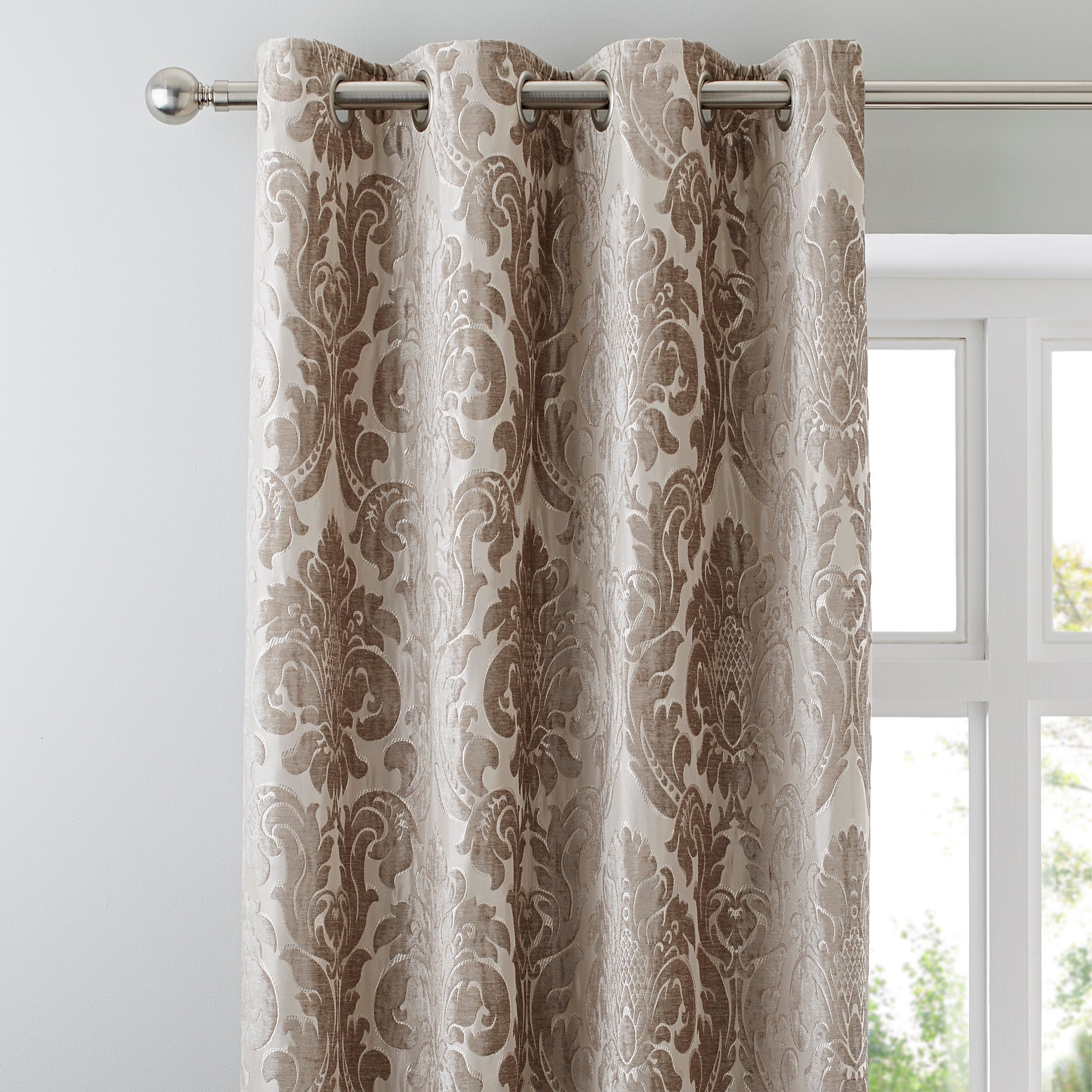 Versailles Eyelet Curtains | Dunelm