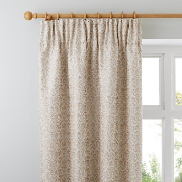 Photo of Heritage Mulberry Pencil Pleat Curtains