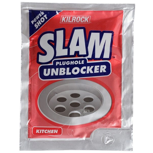 Slam Plughole Unblocker Red