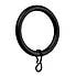 Mix and Match Pack of 6 Metal Curtain Rings Black