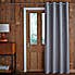 Jennings Grey Thermal Door Curtain  undefined