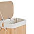 Woodford Bamboo Laundry Basket Brown undefined