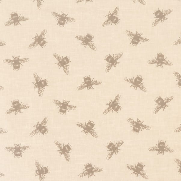 By the Metre Bees Natural PVC