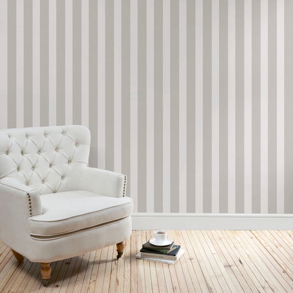 Bedroom Grey Striped Wallpaper - Koplo Png