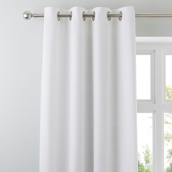 Vermont White Eyelet Curtains  undefined