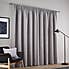 Vermont Dove Grey Pencil Pleat Curtains  undefined