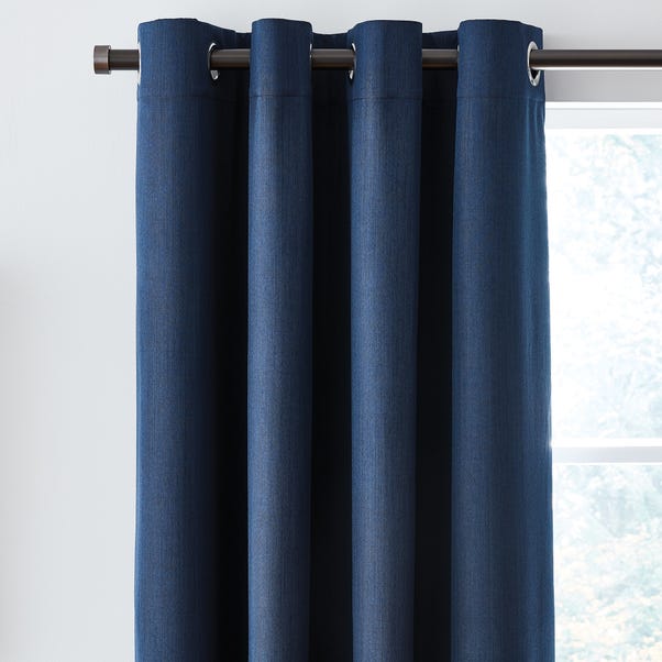 Solar Navy Blackout Eyelet Curtains Dunelm Solar Navy Blackout Eyelet Curtains, Solar Navy Blackout Eyelet Curtains