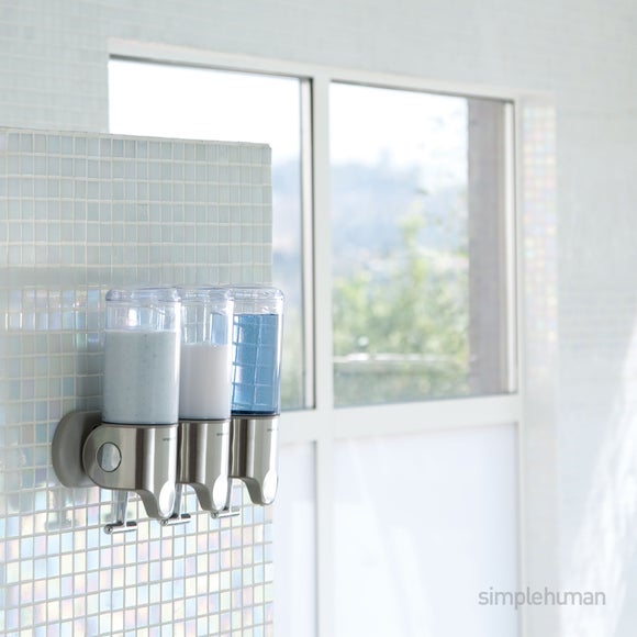 simplehuman Triple Shower Soap Pump