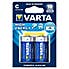 Varta High Energy C Size Batteries Blue