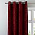 Chenille Wine Eyelet Curtains  undefined