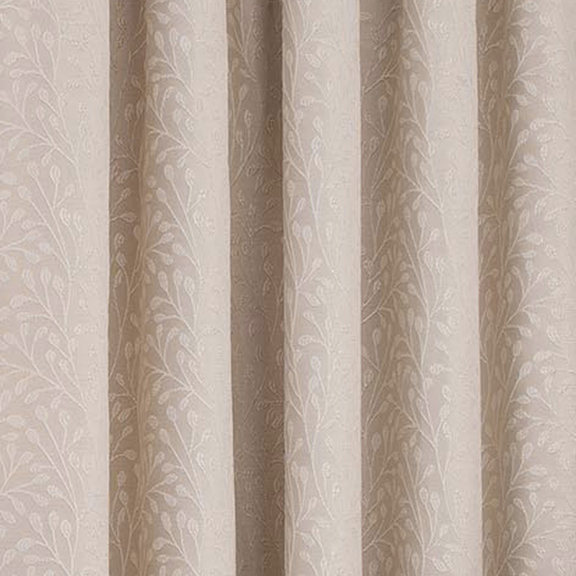 Willow Ivory Pencil Pleat Curtains | Dunelm