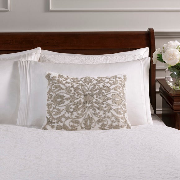 dorma charlbury cream duvet cover