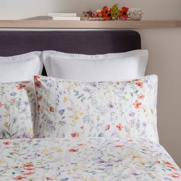 Dorma Wildflower Housewife Pillowcase Dunelm