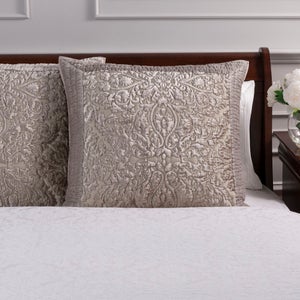 Dorma Charlbury Champagne Continental Pillowcase