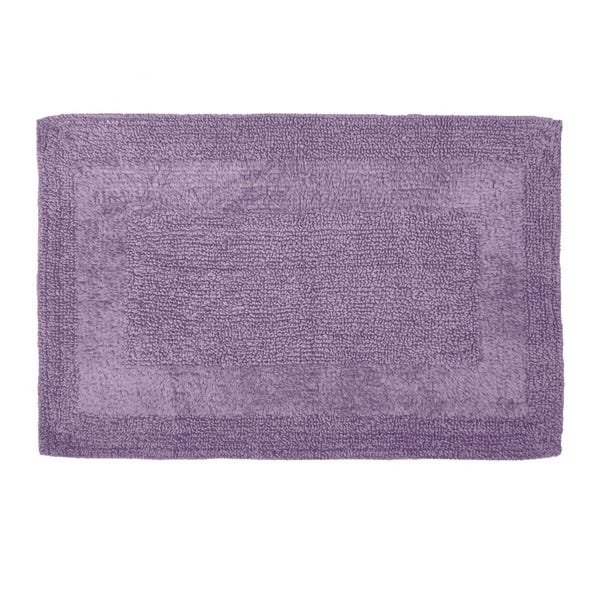 Super Soft Reversible Lavender Bath Mat, Lavender Bath Rugs